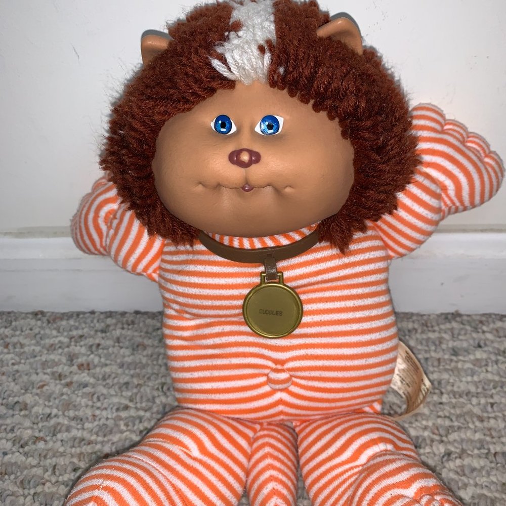 Vintage Cabbage Patch Kids 1983 Koosas Blue Eyes Doll Excellent